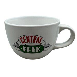 Friends Central Perk Oversized Coffee Mug 24Oz White Ceramic By Warner Bros READ